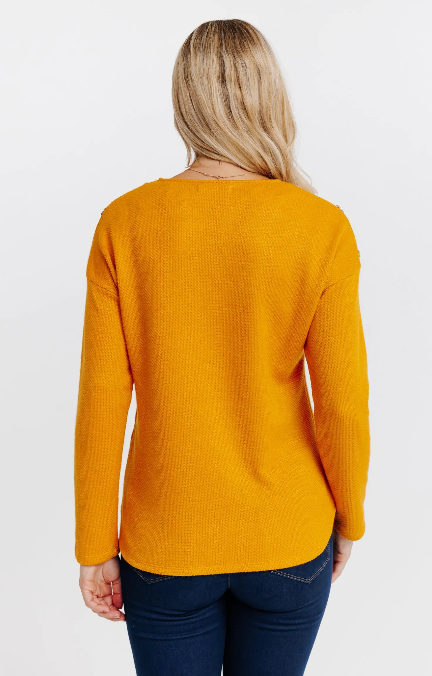 Pull matière brillante -