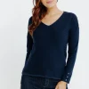 Pull tricotage fantaisie -