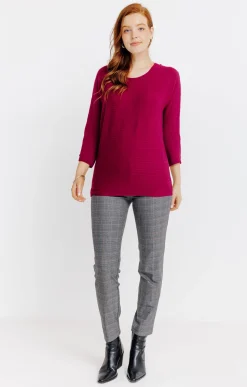 Pull tricotage fantaisie -
