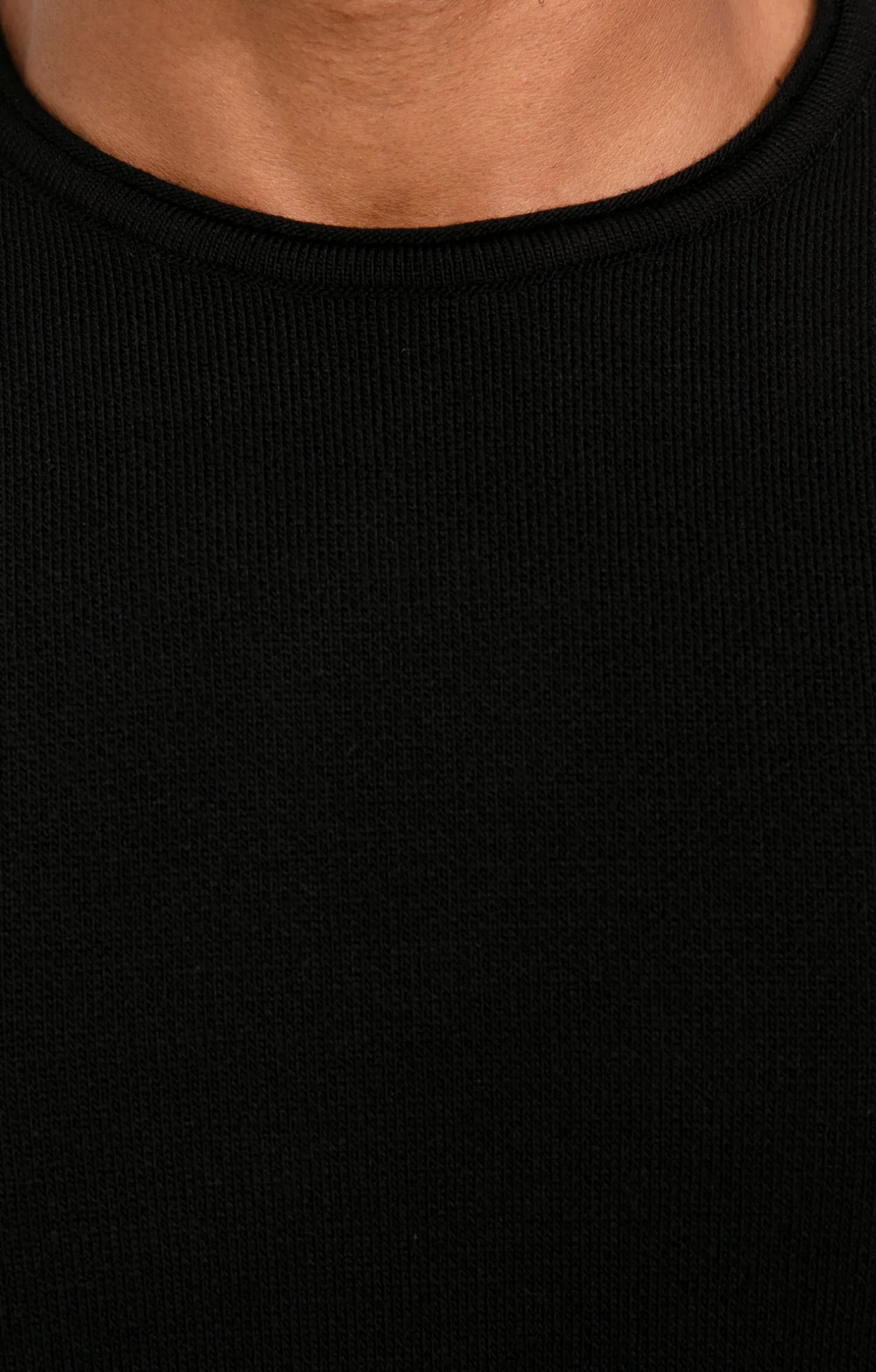 Pull uni noir -