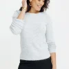 Pull uni paillettes -