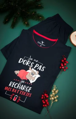 Pyjama court batterie -