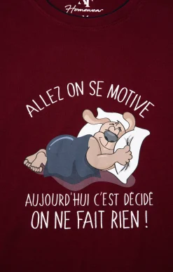 Pyjama court motivé -