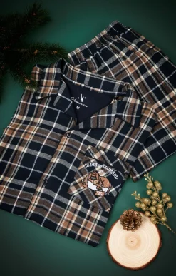 Pyjama long carreaux -