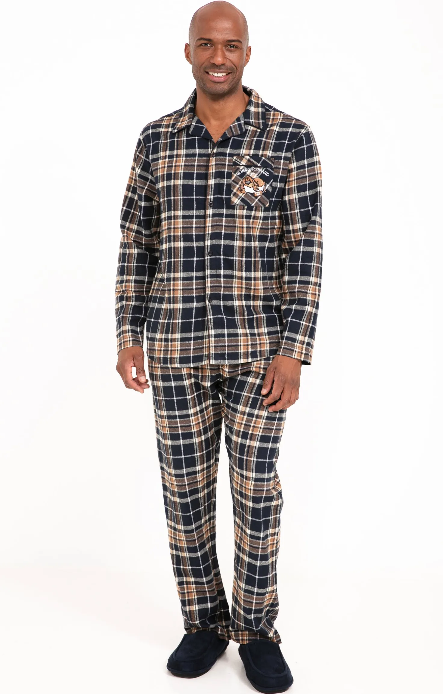 Pyjama long carreaux -
