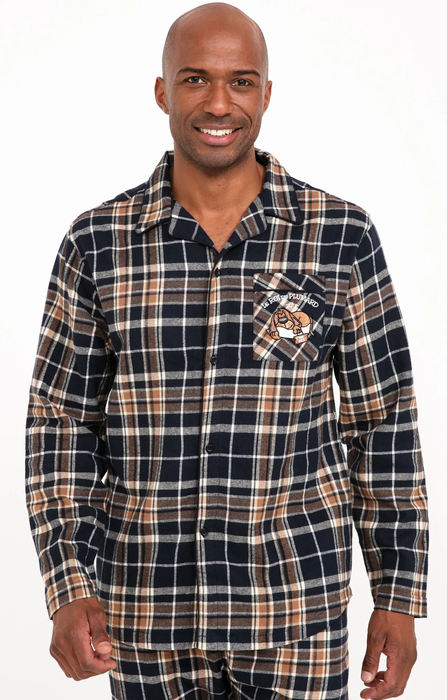 Pyjama long carreaux -