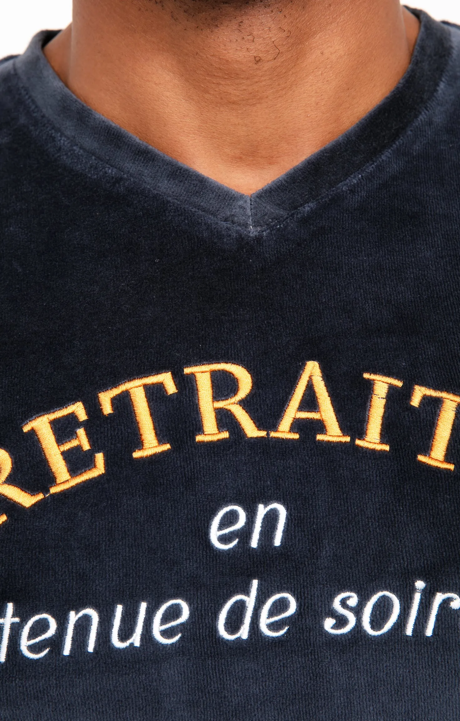 Pyjama long retraité -