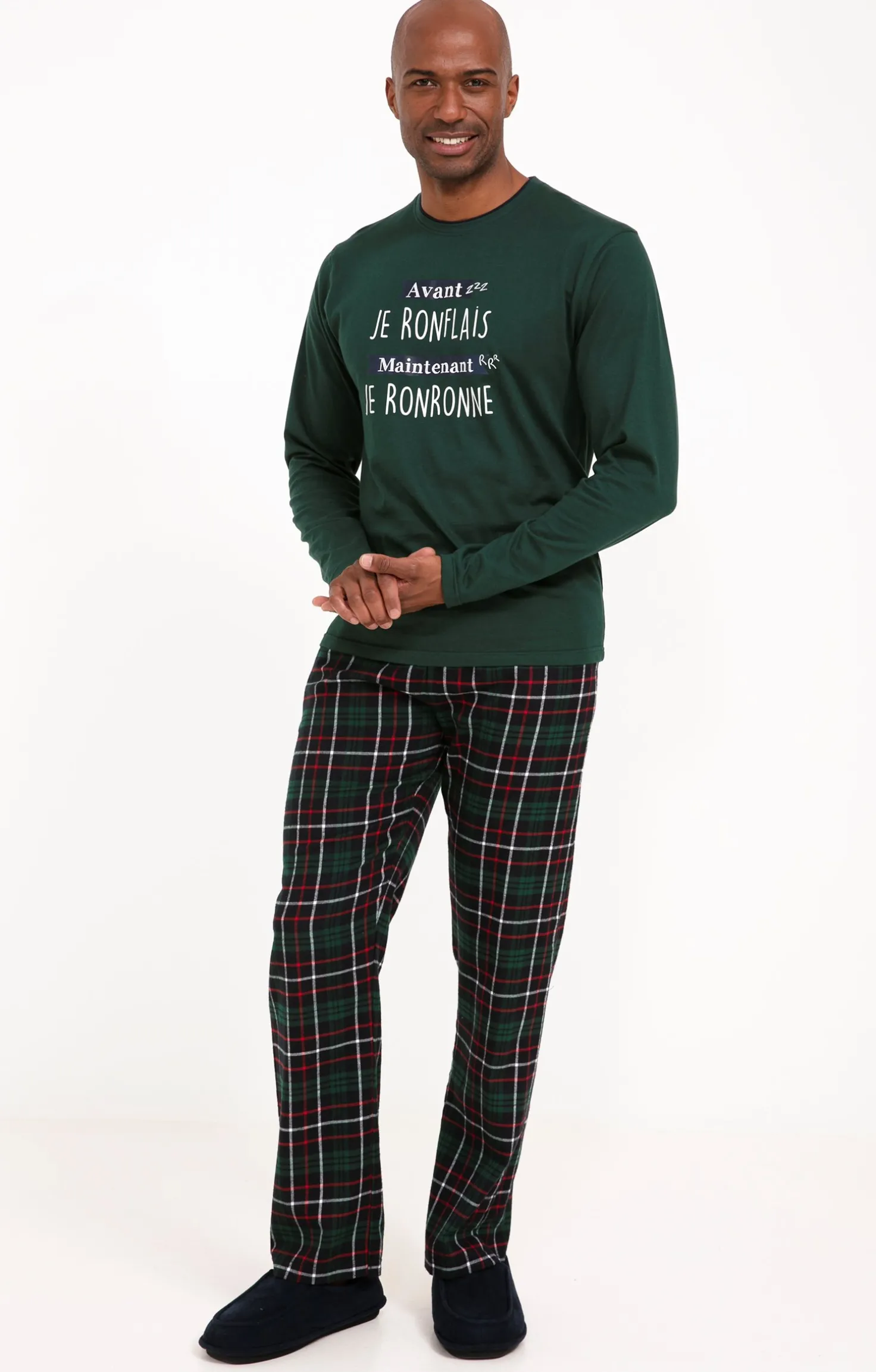 Pyjama long ronronne -