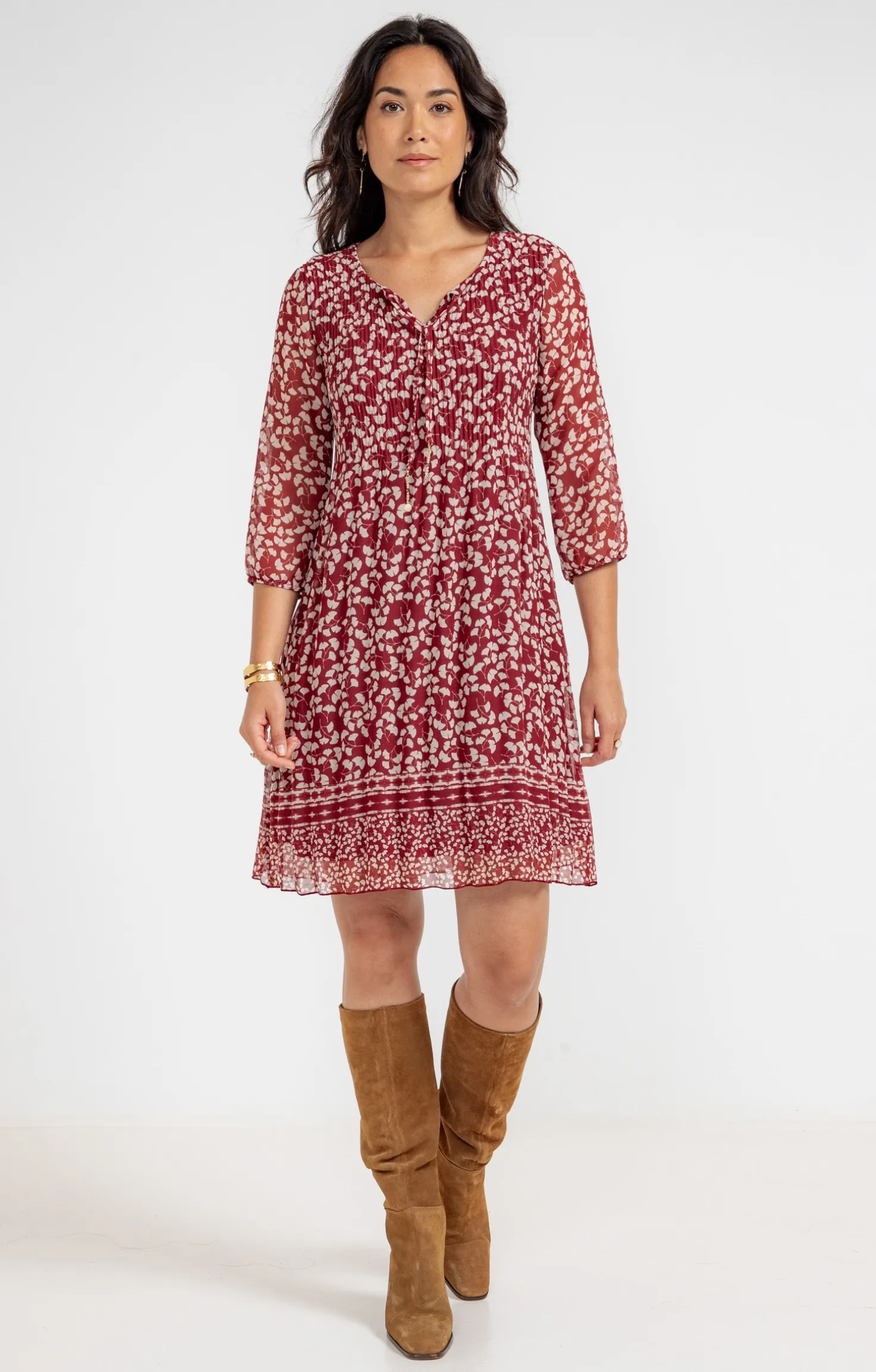 Robe plissée -