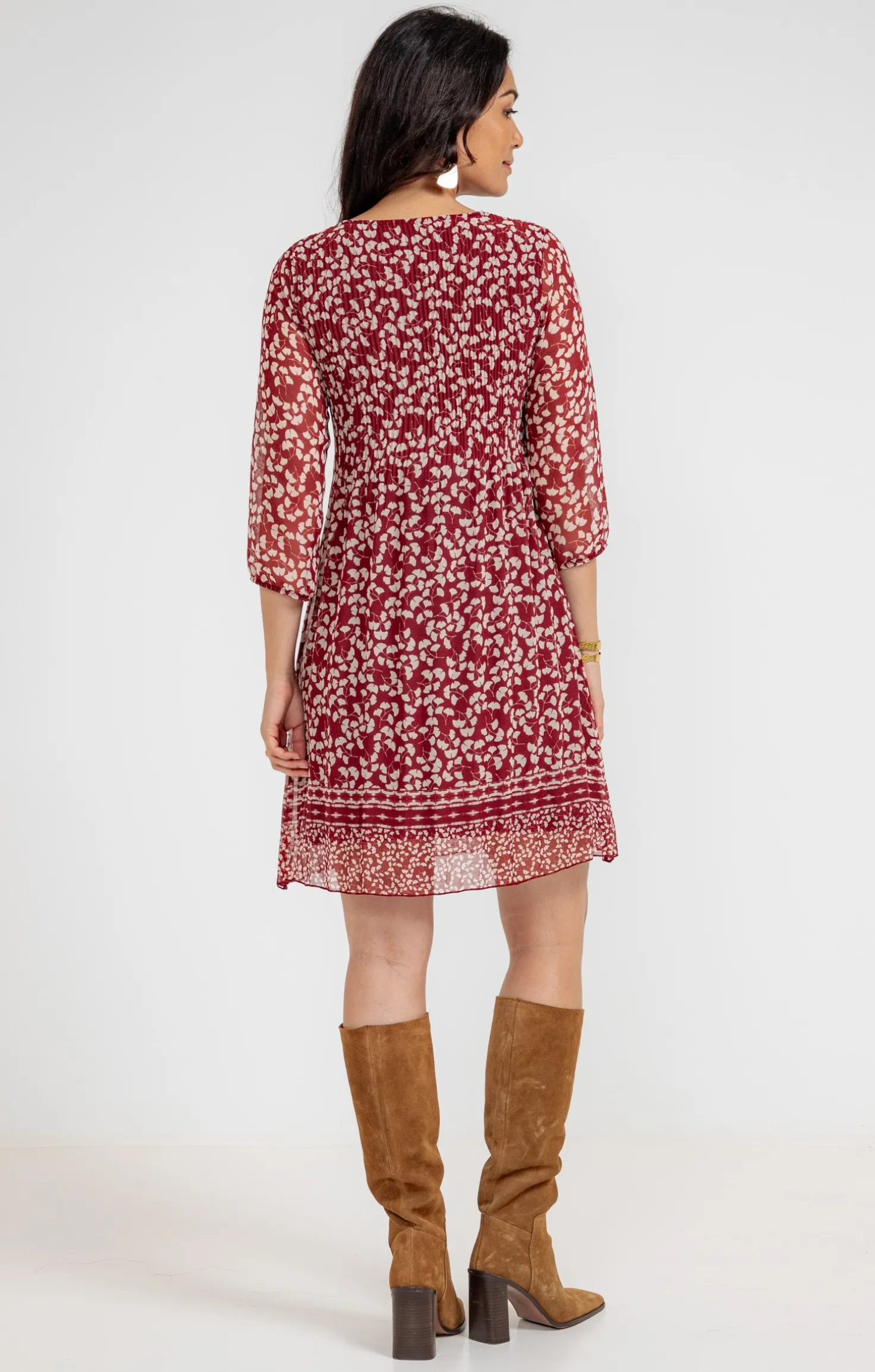 Robe plissée -