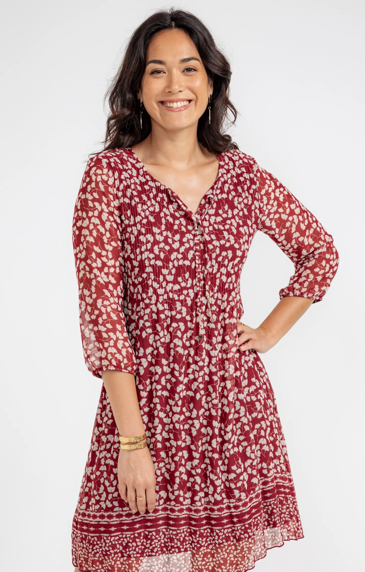 Robe plissée -