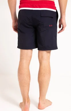 Short de bain navy long -