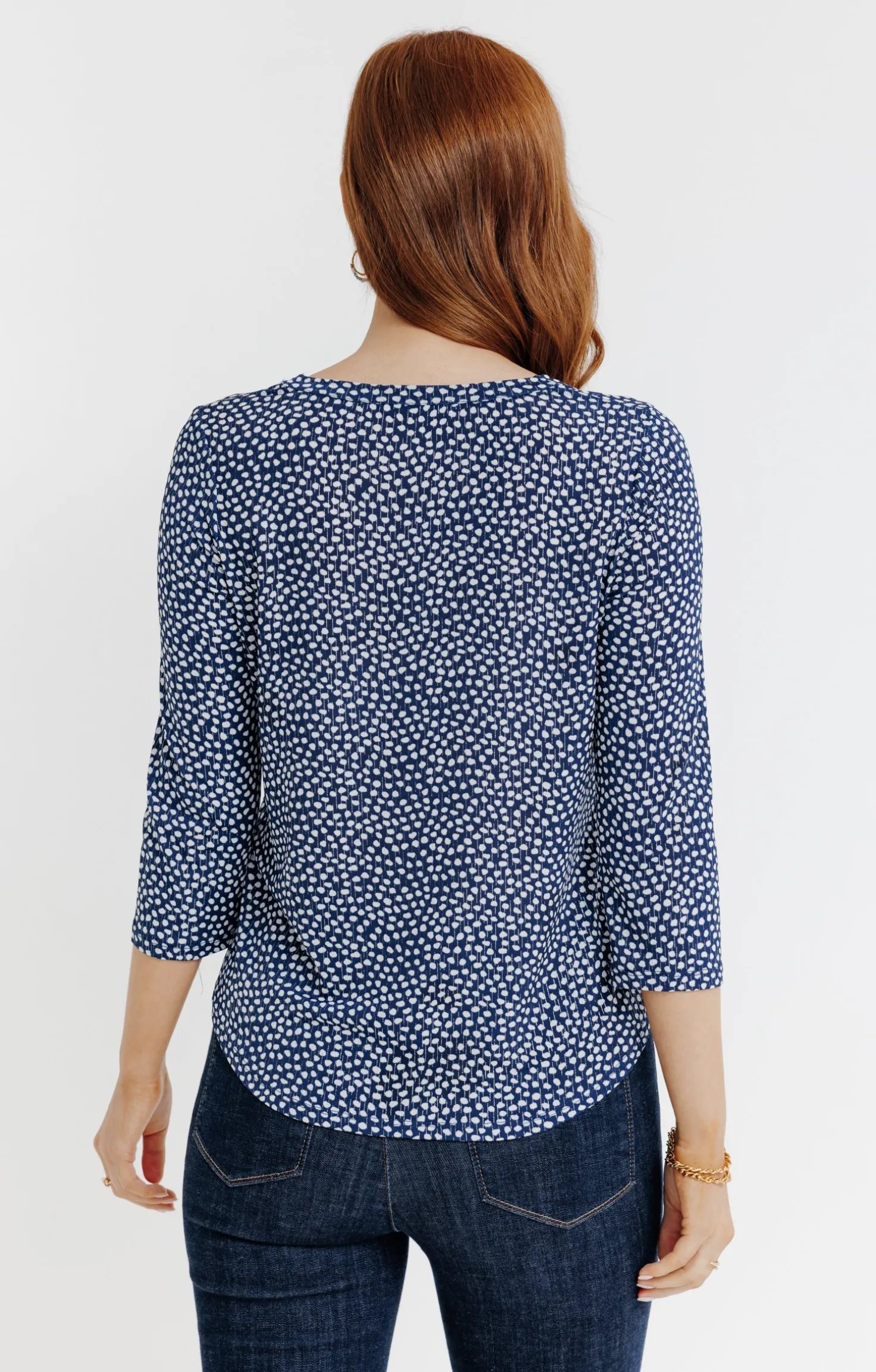 Tee-shirt col mao -