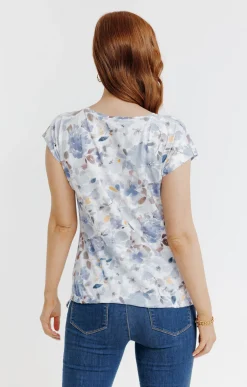 Tee-shirt col rond imprimé -