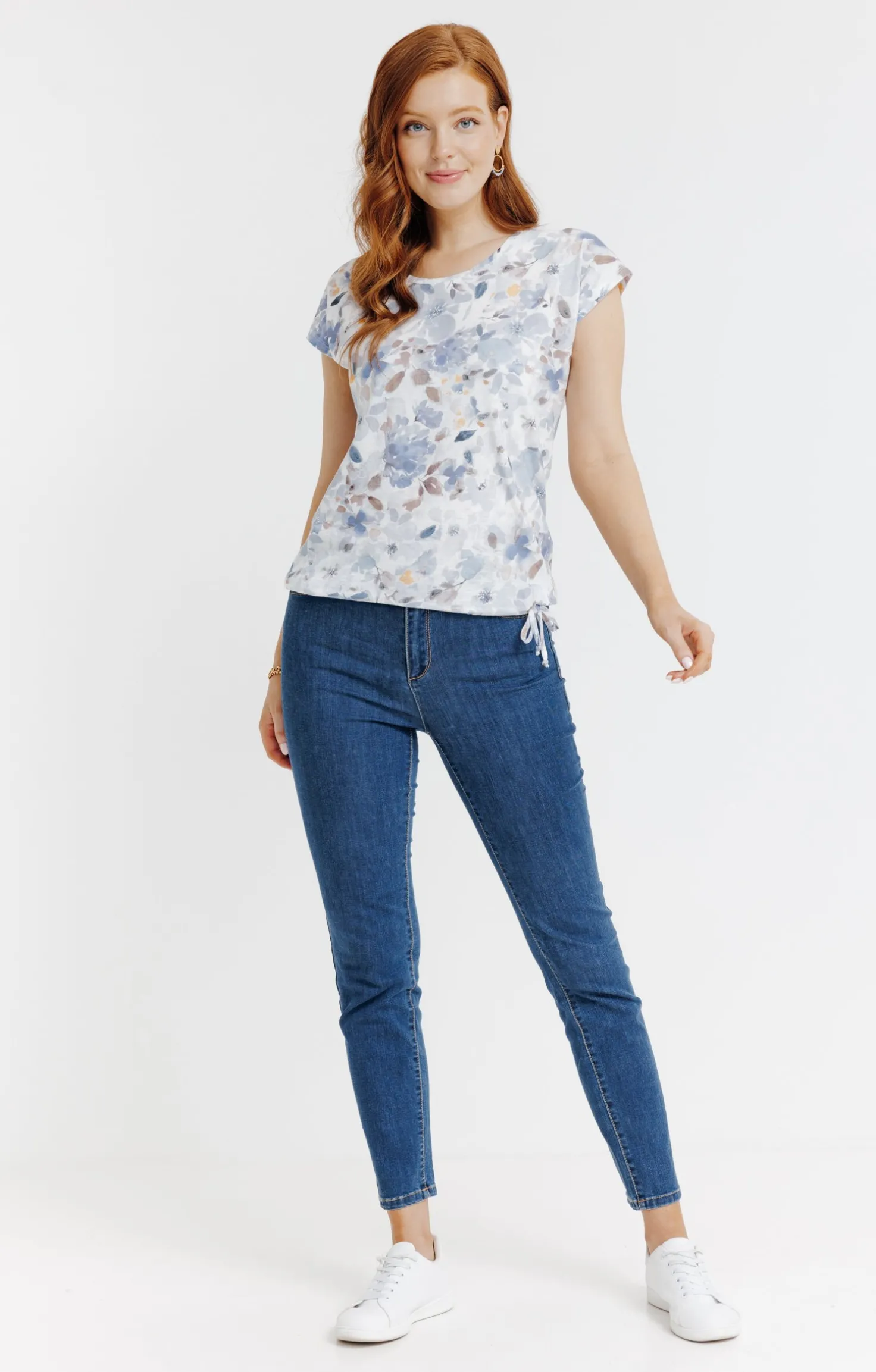 Tee-shirt col rond imprimé -