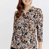 Tee-shirt imprimé esprit chemise -