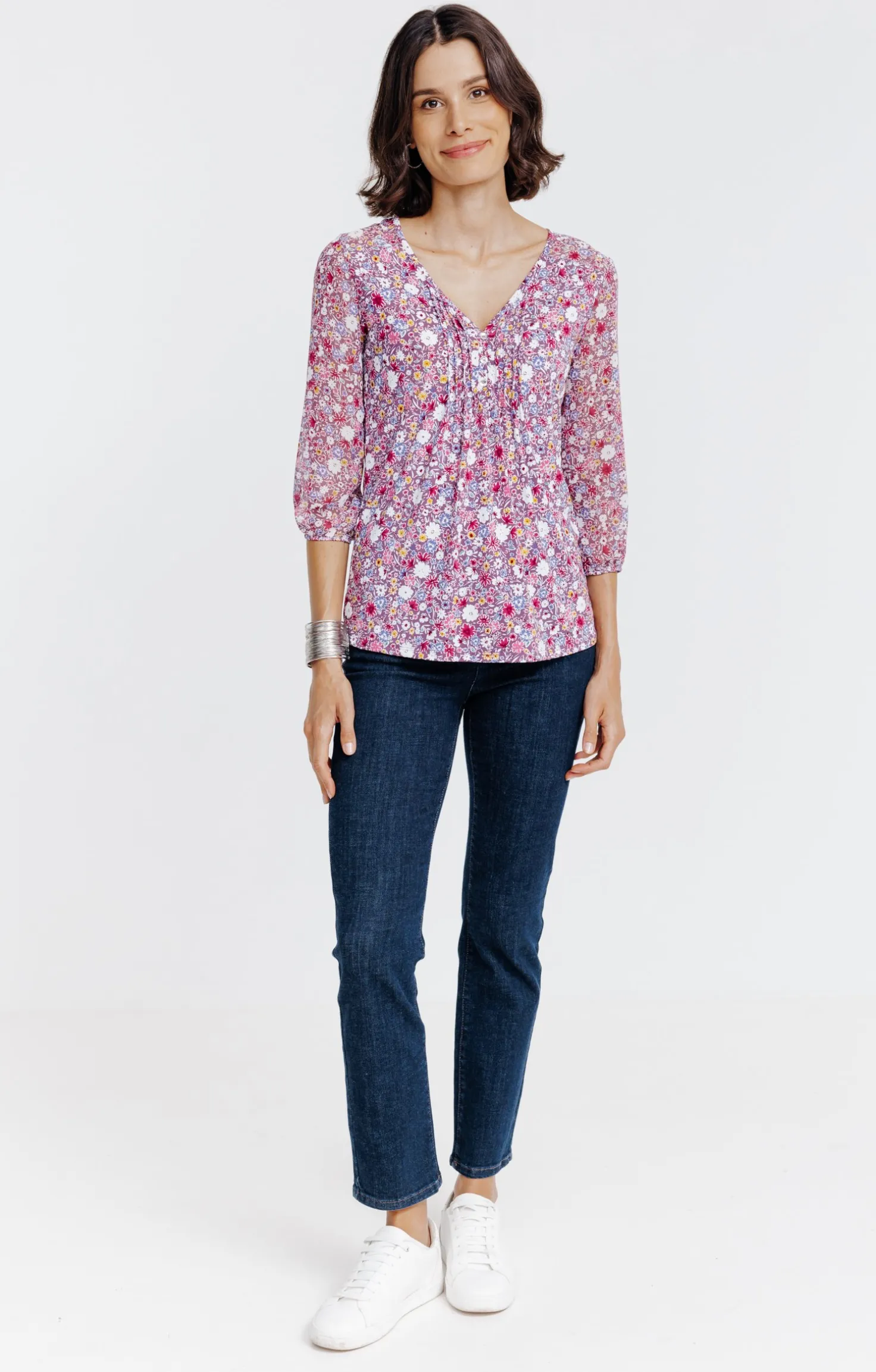 Tee-shirt imprimé floral -