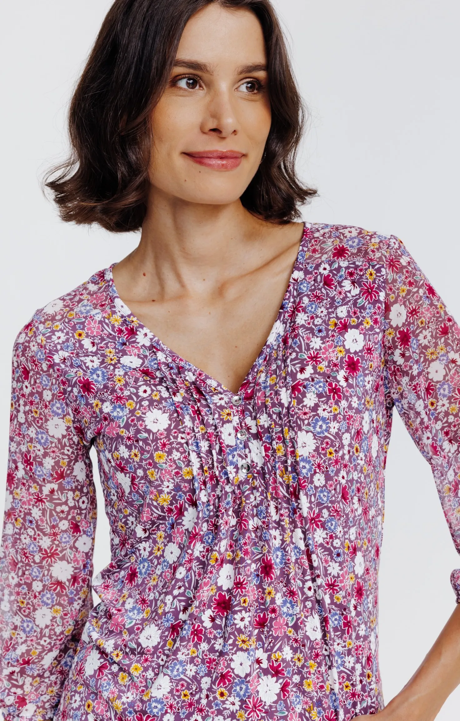 Tee-shirt imprimé floral -