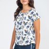 Tee-shirt imprimé manches courtes -