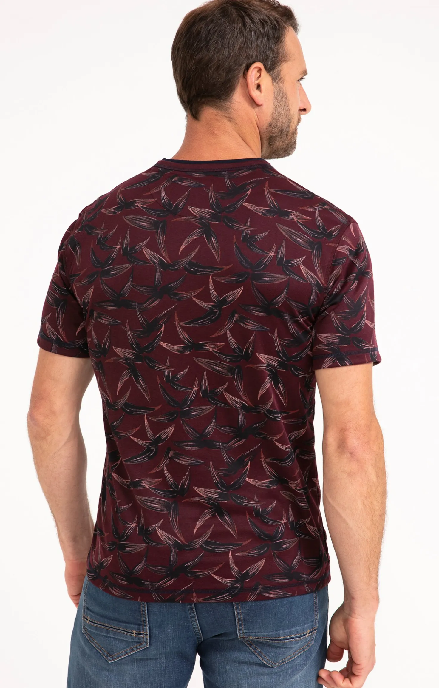 Tee-shirt manches courtes Black Leaf -