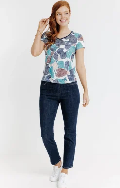 Tee-shirt manches courtes imprimé -