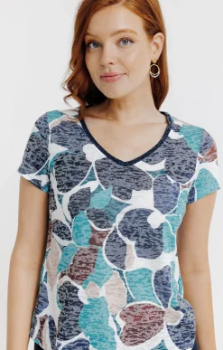 Tee-shirt manches courtes imprimé -