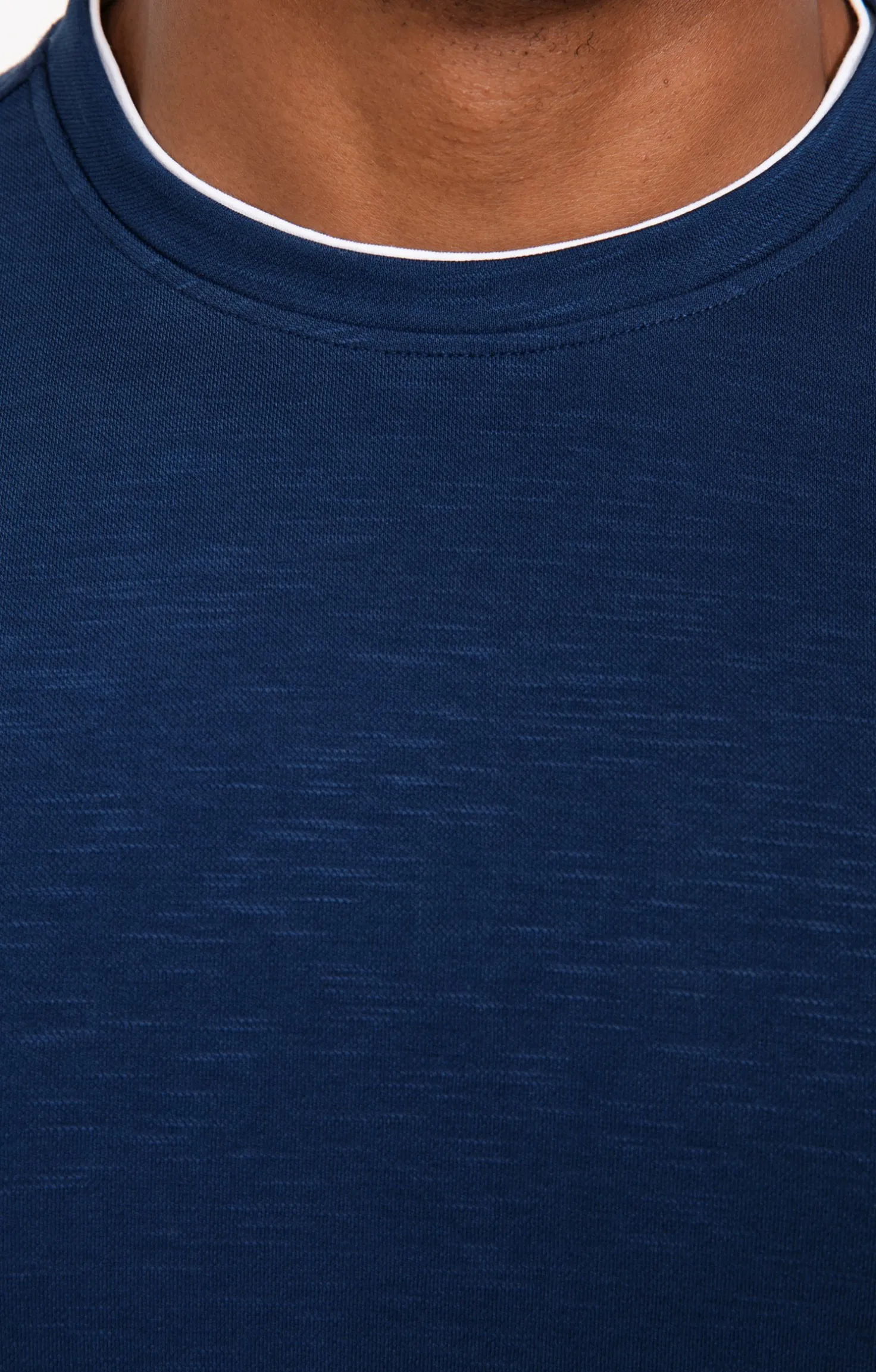 Tee-shirt manches longues Slub interlock -