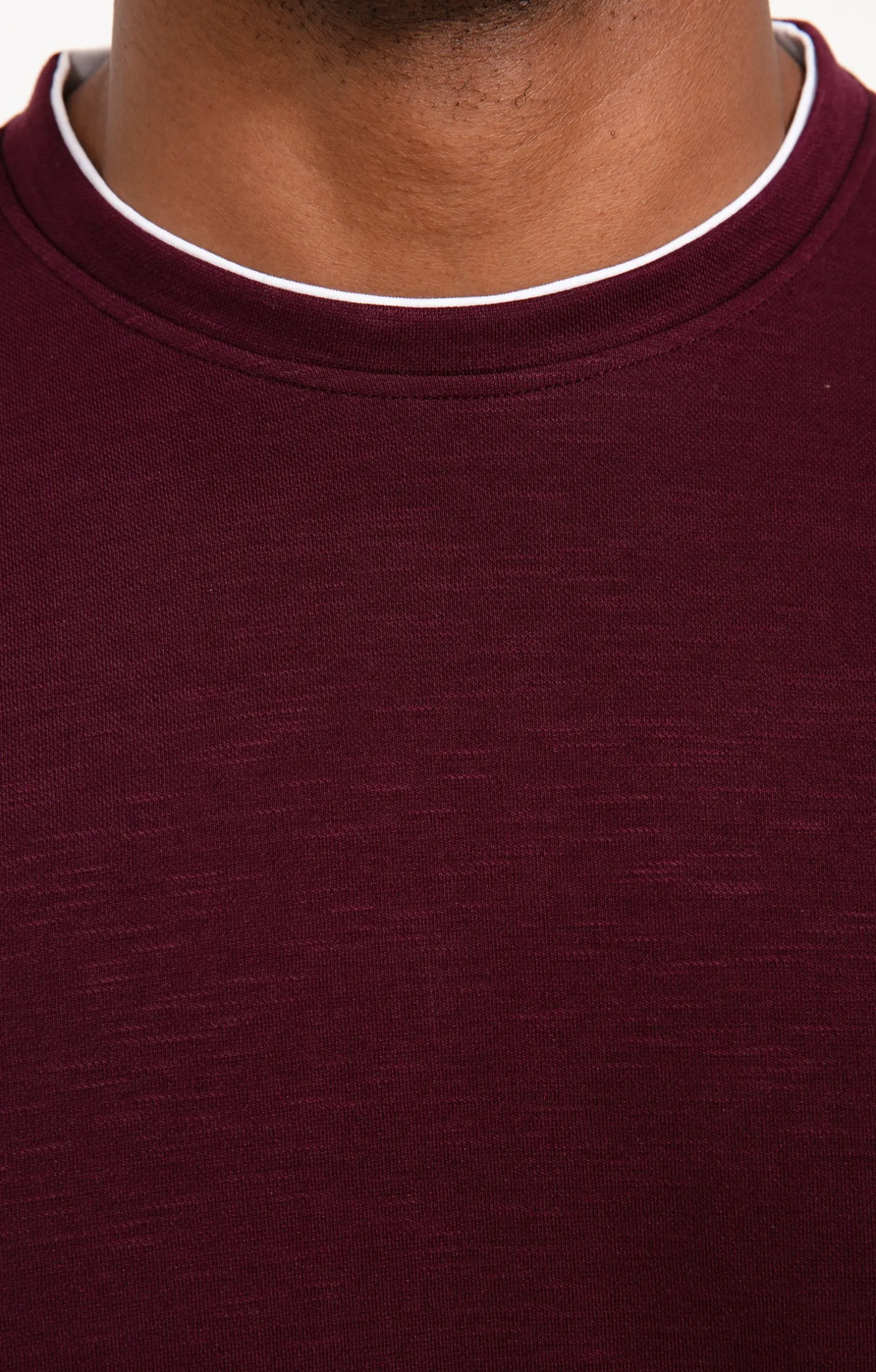 Tee-shirt manches longues Slub interlock -
