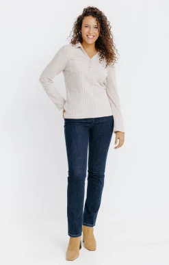 Tee-shirt uni manches longues -
