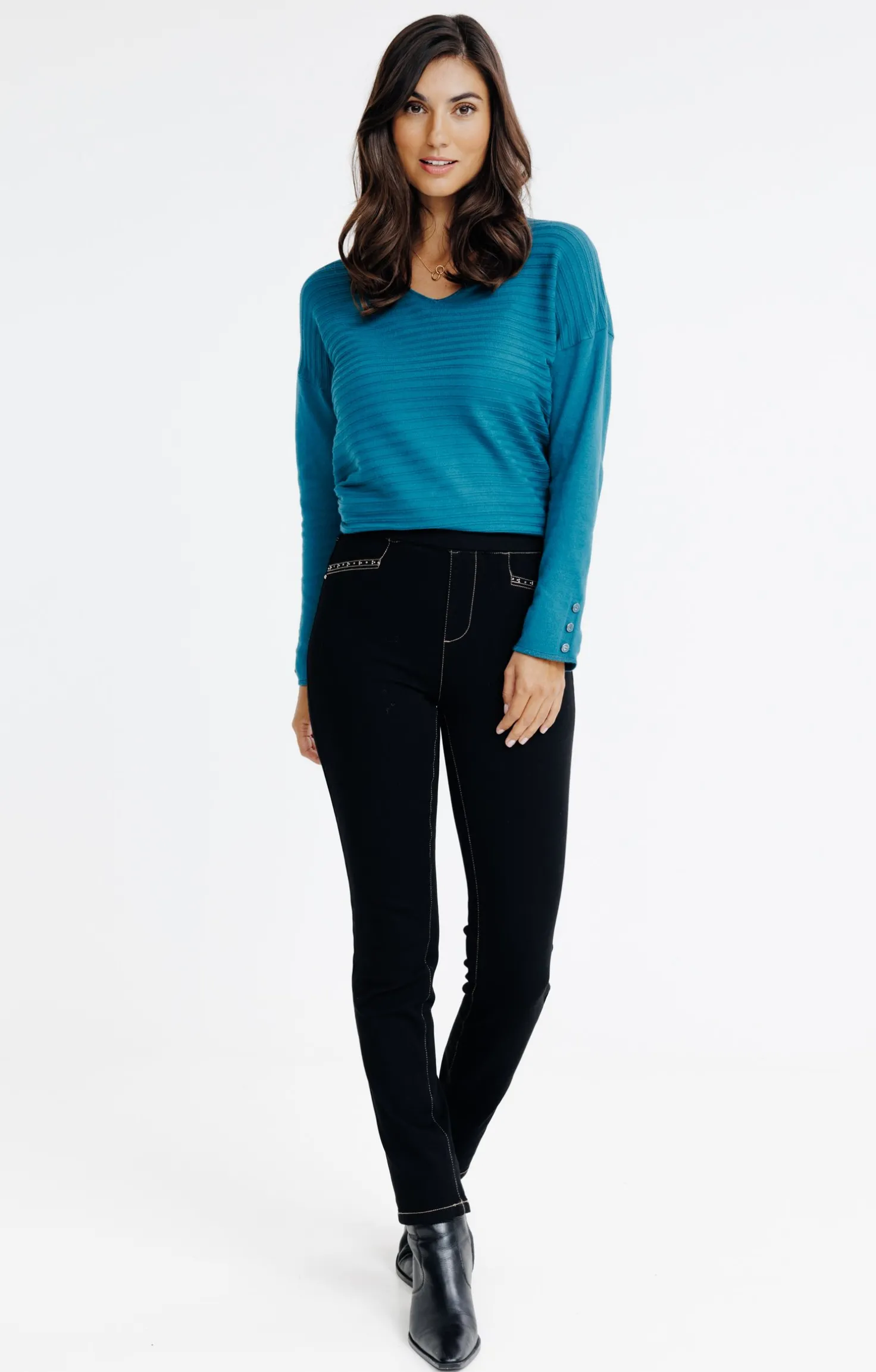 Tregging noir bi-stretch -