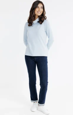 T-SHIRT COL BOULE -