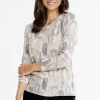 T-SHIRT COL ROND MANCHES LONGUES -