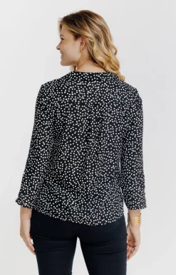 TUNIQUE IMPRIMEE MOTIF POIS -