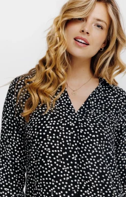 TUNIQUE IMPRIMEE MOTIF POIS -