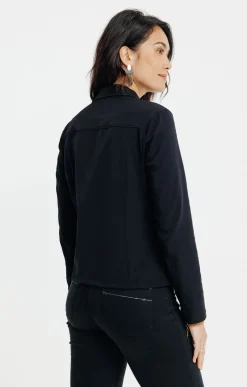 VESTE NON DOUBLEE, BOUTONEE -